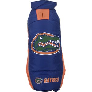 Pets First NCAA Florida Dog & Cat Puffer Vest, Small