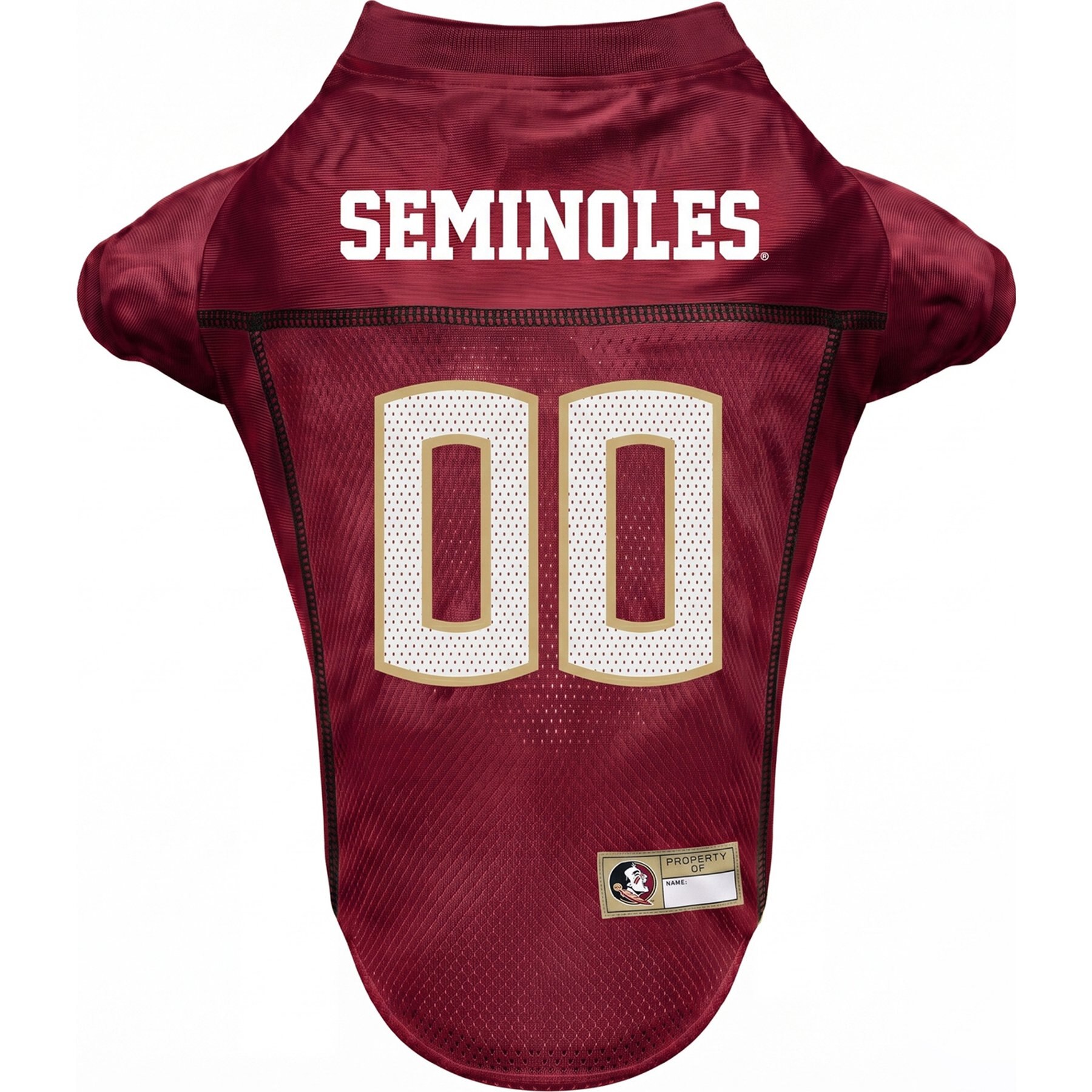 Pets First NCAA Florida State Personalized Dog Jersey, Medium