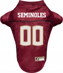 Pets First NCAA Personalized Dog Jersey, Florida State, X-Small