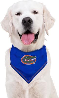 Show full view: Pets First NCAA Florida Tie Around Dog & Cat Bandana, Small/Medium slide 3 of 5