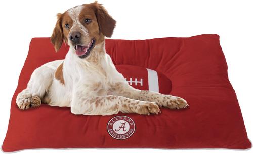 Show full view: Pets First NCAA Football Pillow Dog Bed, Alabama Crimson Tide slide 5 of 8