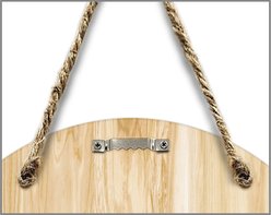 Pets First NCAA Football Shape Sign, Michigan Wolverines slide 2 of 2