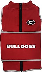 Pets First NCAA Georgia Dog & Cat Soothing Solution Vest, Medium