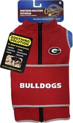 Pets First NCAA Georgia Dog & Cat Soothing Solution Vest, Small slide 2 of 5