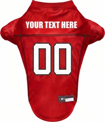 Pets First NCAA Personalized Dog Jersey, Georgia Bulldogs, X-Large