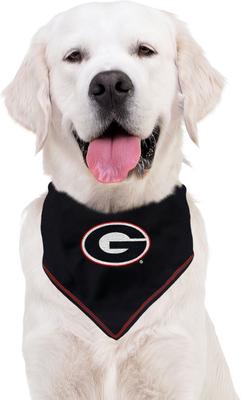 Show full view: Pets First NCAA Georgia Tie Around Dog & Cat Bandana, Small/Medium slide 3 of 5