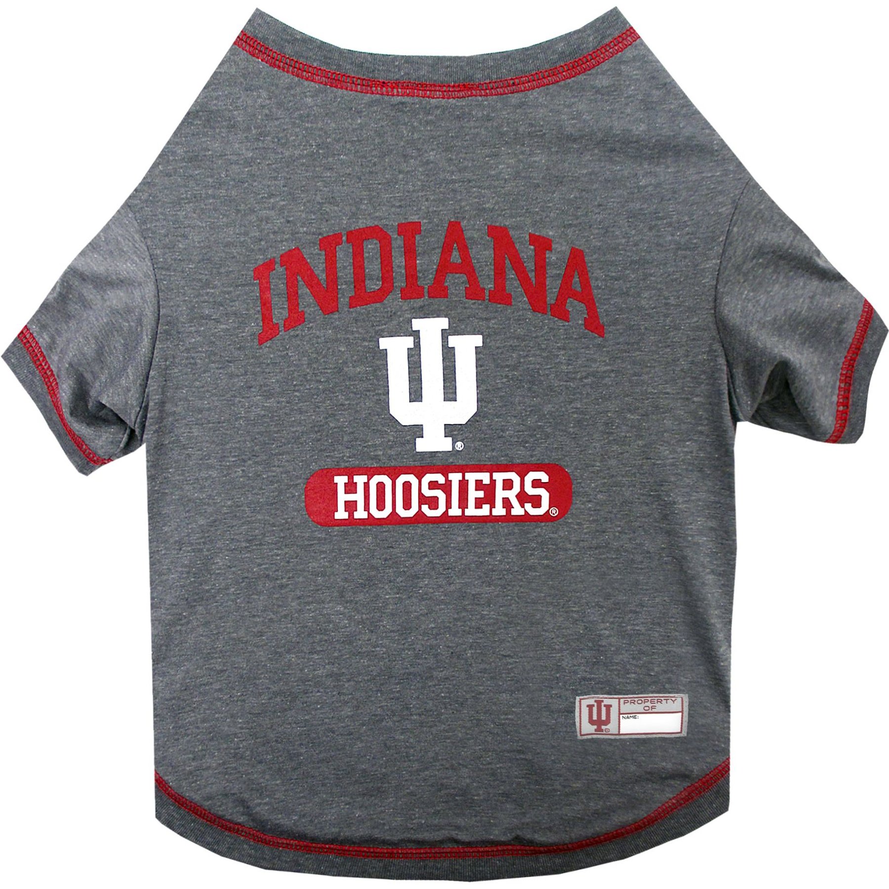 Pets First NCAA Indiana Dog & Cat Tee Shirt, Large