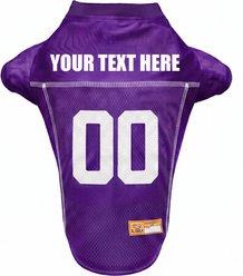 Pets First NCAA Personalized Dog Jersey, Louisiana State Tigers, X-Small