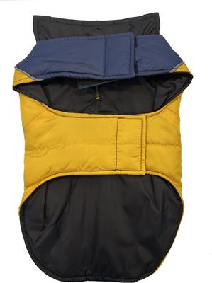 Show full view: Pets First NCAA Michigan Dog & Cat Puffer Vest, Small slide 3 of 6