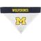 Show in main carousel: Pets First NCAA Michigan Reversible Dog & Cat Bandana, XX-Large slide 2 of 5