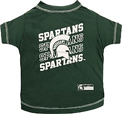 Pets First NCAA Michigan State Dog & Cat Graphic Tee, X-Large