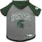 Show in main carousel: Pets First NCAA Michigan State Dog & Cat Hoodie Tee Shirt, X-Small slide 1 of 7