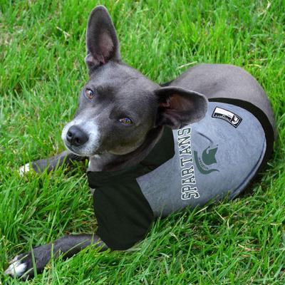 Show full view: Pets First NCAA Michigan State Dog & Cat Hoodie Tee Shirt, X-Small slide 4 of 7