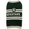 Show in main carousel: Pets First NCAA Michigan State Dog & Cat Sweater, Small slide 1 of 6