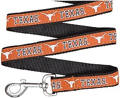 Pets First NCAA Nylon Dog Leash, Texas Longhorns, Large: 6-ft long, 1-in wide