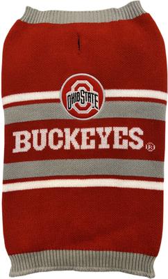 Pets First NCAA Ohio State Dog & Cat Sweater