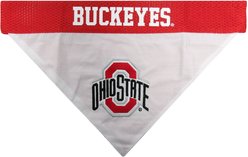 Pets First NCAA Ohio State Reversible Dog & Cat Bandana, XX-Large slide 2 of 5