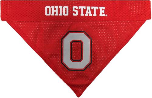 Show full view: Pets First NCAA Ohio State Reversible Dog & Cat Bandana, XX-Large slide 3 of 5