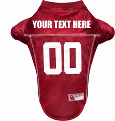 Pets First NCAA Personalized Dog Jersey, Oklahoma Sooners, X-Large