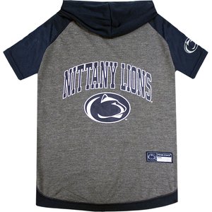 Pets First NCAA Penn State Dog & Cat Hoodie Tee Shirt, Large