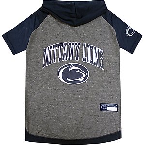 Pets First NCAA Penn State Dog & Cat Hoodie Tee Shirt, Medium
