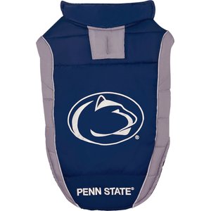 Pets First NCAA Penn State Dog & Cat Puffer Vest, Large
