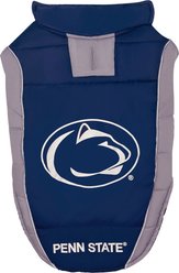 Pets First NCAA Penn State Dog & Cat Puffer Vest, Medium slide 1 of 6