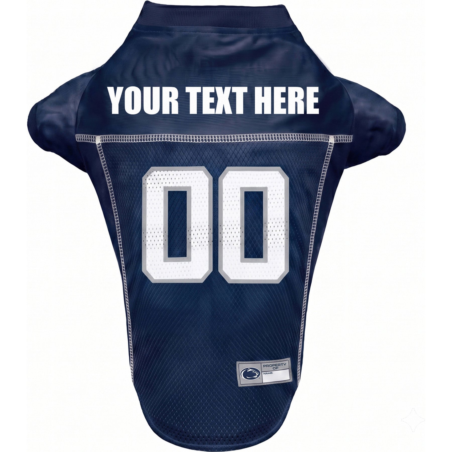 Pets First NCAA Penn State Personalized Dog Jersey, Medium