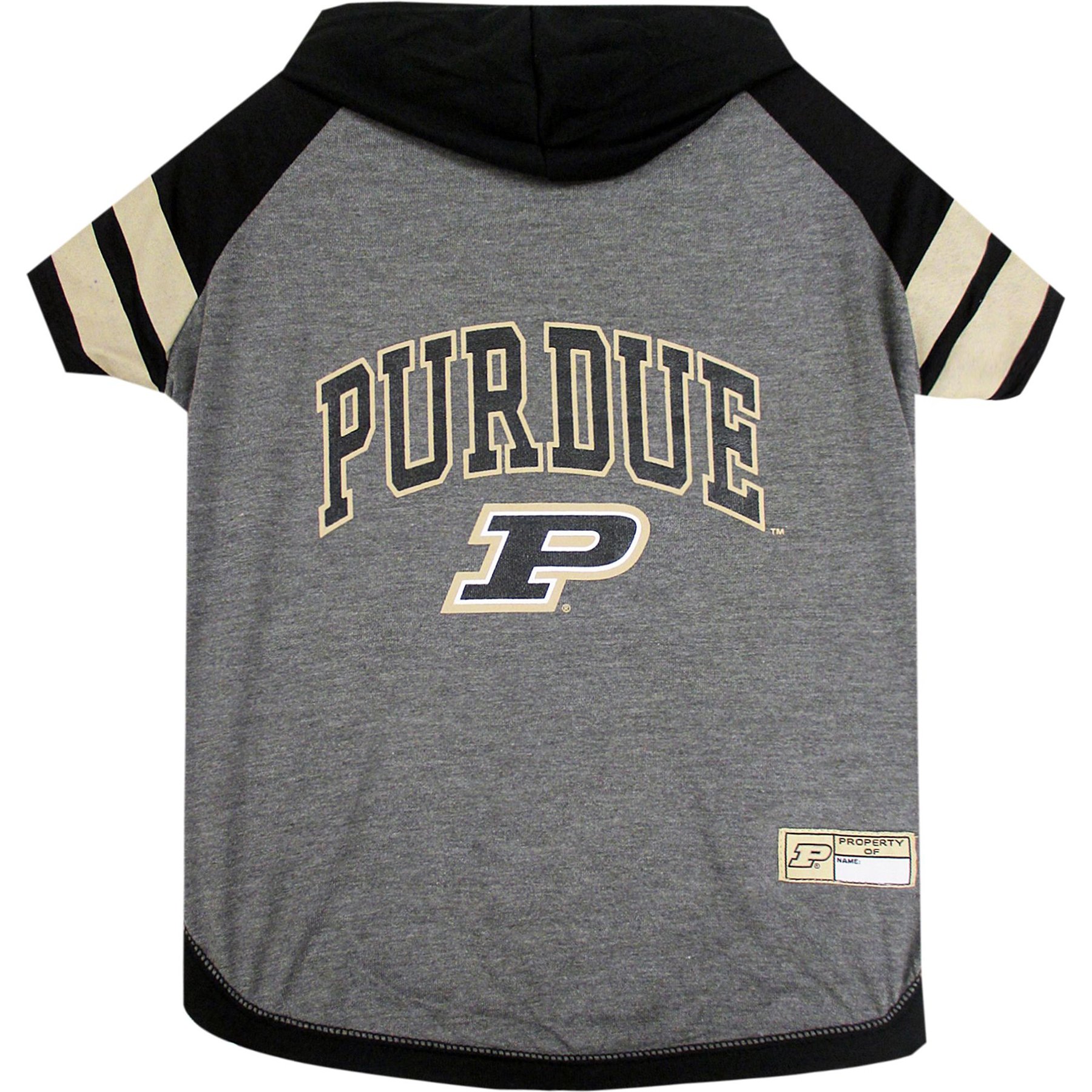 Pets First NCAA Purdue Dog & Cat Hoodie Tee Shirt, Small
