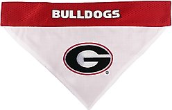 Pets First NCAA Reversible Dog & Cat Bandana, Georgia Bulldogs, Large/X-Large slide 2 of 4