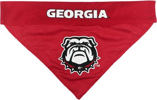 Show full view: Pets First NCAA Reversible Dog & Cat Bandana, Georgia Bulldogs, Large/X-Large slide 3 of 6