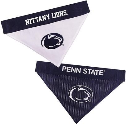 Show full view: Pets First NCAA Reversible Dog & Cat Bandana, Penn State Nittany Lions, Small/Medium slide 5 of 7