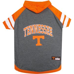 Pets First NCAA Tennessee Dog & Cat Hoodie Tee Shirt, X-Small