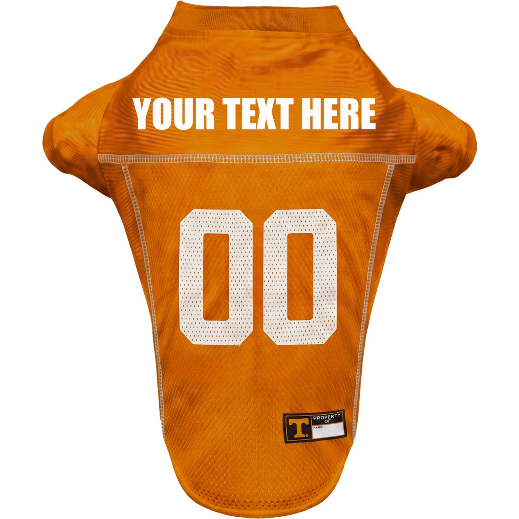 Pets First NCAA Tennessee Personalized Dog Jersey, X-Large