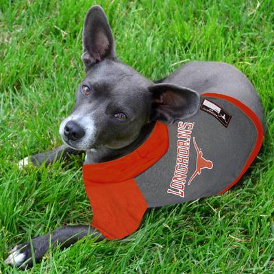 Show full view: Pets First NCAA Texas Dog & Cat Hoodie Tee Shirt, Small slide 3 of 6