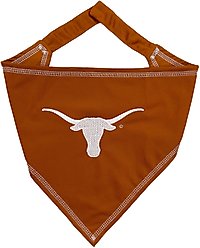 Pets First NCAA Texas Tie Around Dog & Cat Bandana, Large/X-Large