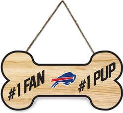 Pets First NFL #1 Fan #1 Pup Sign, Buffalo Bills slide 1 of 2