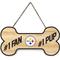 Show in main carousel: Pets First NFL #1 Fan #1 Pup Sign, Pittsburgh Steelers slide 1 of 2