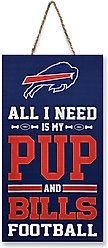 Pets First NFL "All I Need Is My Pup & Football", Buffalo Bills