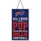 Show in main carousel: Pets First NFL "All I Need Is My Pup & Football", Buffalo Bills slide 1 of 2