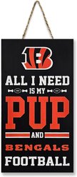 Pets First NFL "All I Need Is My Pup & Football", Cincinnati Bengals