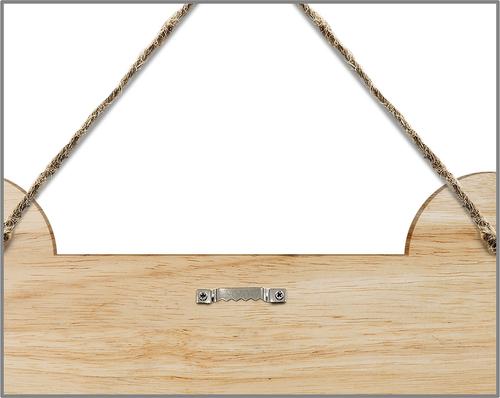 Show full view: Pets First NFL Bone Shape Sign with Hooks, Kansas City Chiefs slide 2 of 2