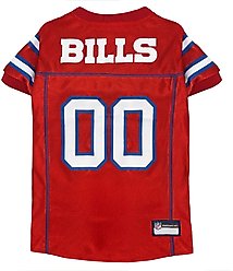 Pets First NFL Buffalo Bills Color Rush Dog & Cat Jersey, Small