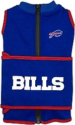 Pets First NFL Buffalo Bills Dog & Cat Soothing Solution Vest, Large