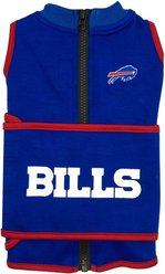 Pets First NFL Buffalo Bills Dog & Cat Soothing Solution Vest, Medium