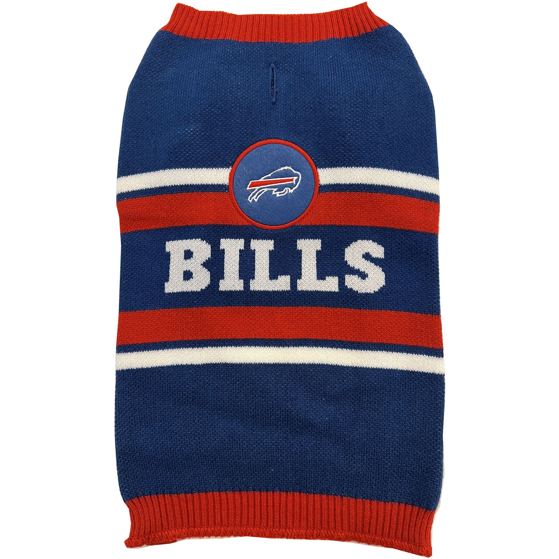Pets First NFL Dog & Cat Sweater, Buffalo Bills, X-Small