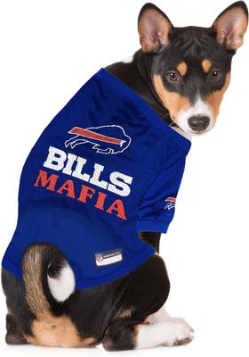 Show full view: Pets First NFL Buffalo Bills Raglan Dog & Cat Jersey, X-Large slide 5 of 6