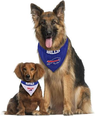 Show full view: Pets First NFL Buffalo Bills Reversible Dog & Cat Bandana, XX-Large slide 5 of 5
