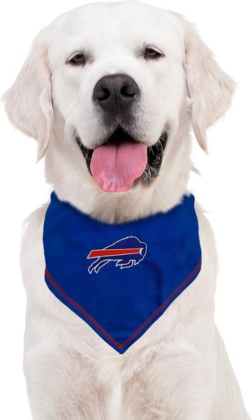 Show full view: Pets First NFL Buffalo Bills Tie Around Dog & Cat Bandana, Large/X-Large slide 3 of 5