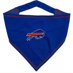 Pets First NFL Buffalo Bills Tie Around Dog & Cat Bandana, Small/Medium